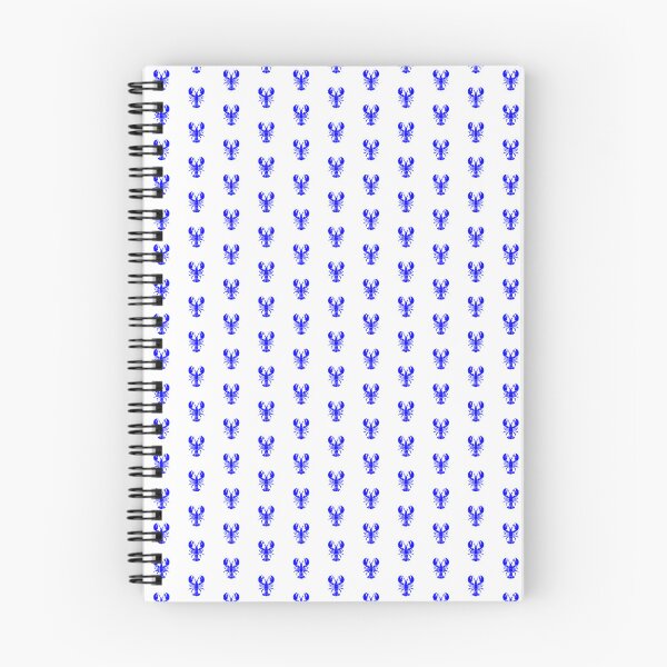 Item preview, Blue Nautical Lobster Silhouette Design designed and sold by pattern-archive.