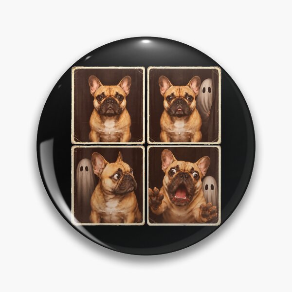 Item preview, French Bulldog Ghost Photo Booth Halloween Funny Dog designed and sold by HuserPiri.
