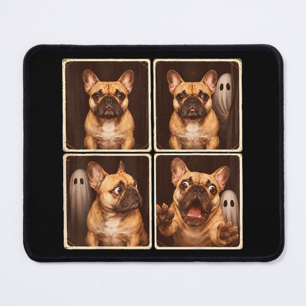 Item preview, French Bulldog Ghost Photo Booth Halloween Funny Dog designed and sold by HuserPiri.
