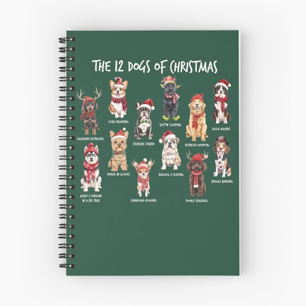 Item preview, 12 Dogs of Christmas Funny Dog Mom Holiday Christmas designed and sold by Holyiury.