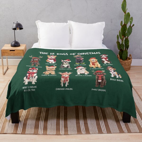 Item preview, 12 Dogs of Christmas Funny Dog Mom Holiday Christmas designed and sold by Holyiury.