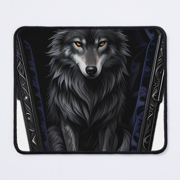 Item preview, Gothic Shadow Wolf Moon Coffin designed and sold by IllumeInk.
