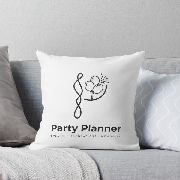 Item preview, Minimalist Party Planner Logo designed and sold by NiftyWrx.