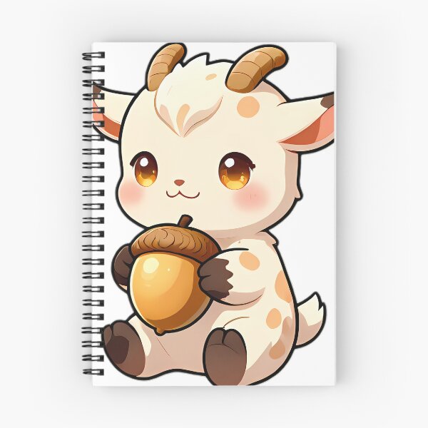 Item preview, Cute Pygmy Baby Goat Hugging Golden Acorn designed and sold by pumsquare.