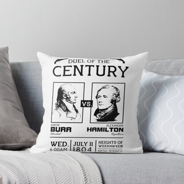 Item preview, Burr-Hamilton Duel Matchup designed and sold by JuergenBeyer.