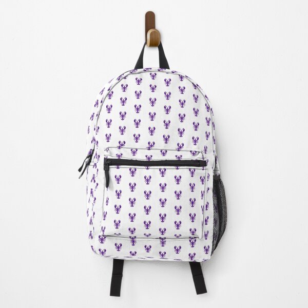 Item preview, Dark Purple Nautical Lobster Silhouette Design designed and sold by pattern-archive.