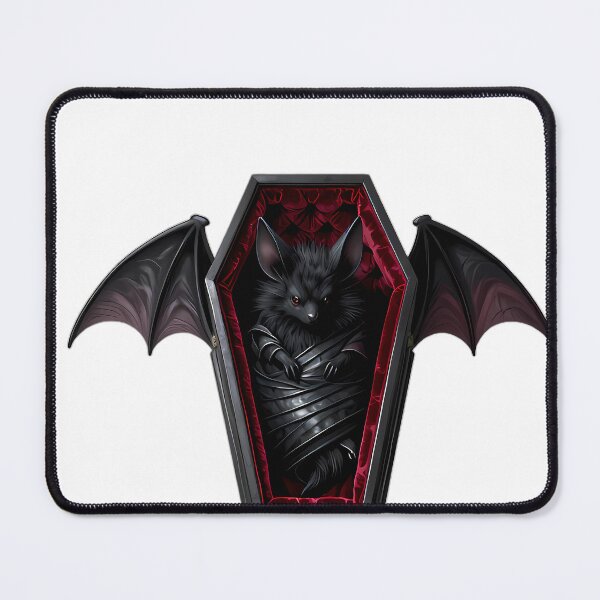 Item preview, Gothic Vampire Bat Crimson Casket designed and sold by IllumeInk.