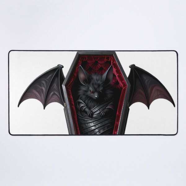 Item preview, Gothic Vampire Bat Crimson Casket designed and sold by IllumeInk.