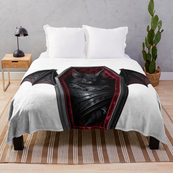 Item preview, Gothic Vampire Bat Crimson Casket designed and sold by IllumeInk.