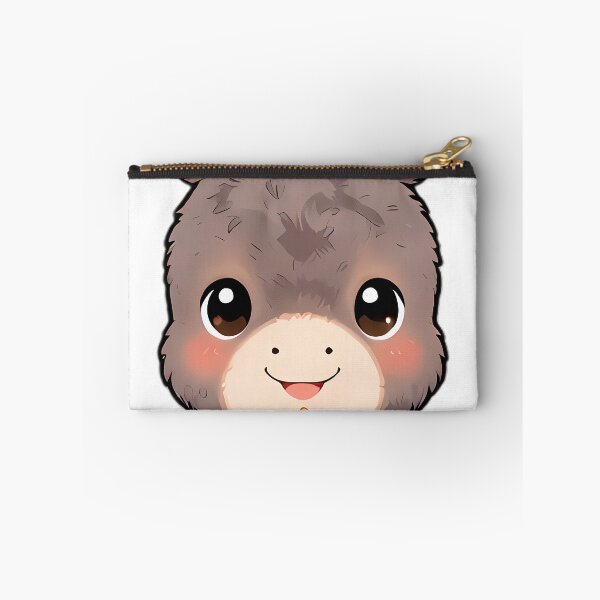 Item preview, Cute Baby Donkey with Golden Sunflower designed and sold by pumsquare.