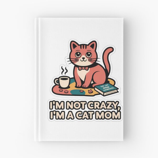 Item preview, Cat Mom Coffee & Books designed and sold by NiftyWrx.