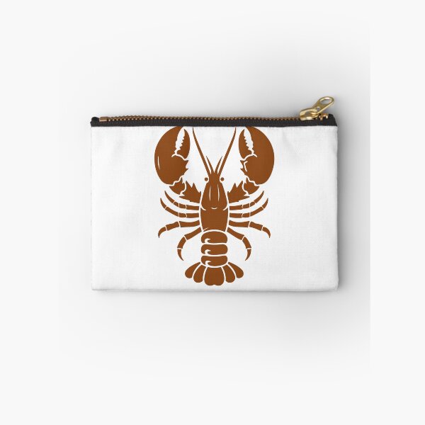 Item preview, Brown Nautical Lobster Silhouette Design designed and sold by pattern-archive.