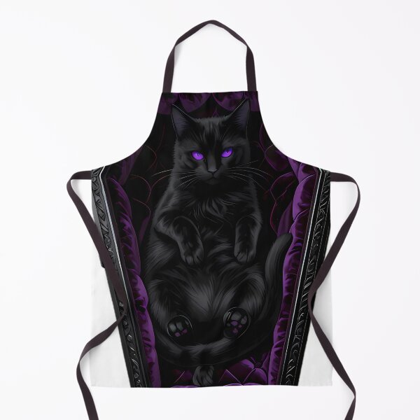 Item preview, Gothic Black Cat Amethyst Coffin designed and sold by IllumeInk.