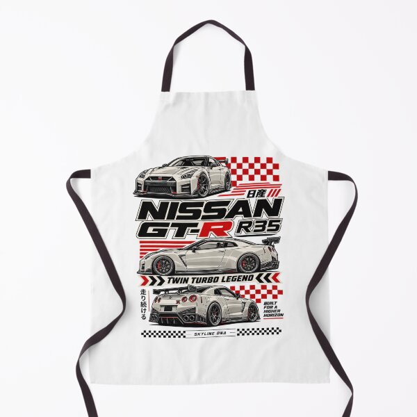 Item preview, Nissan GTR R35 JDM Twin Turbo Legend Racing Car designed and sold by graphic-genie.