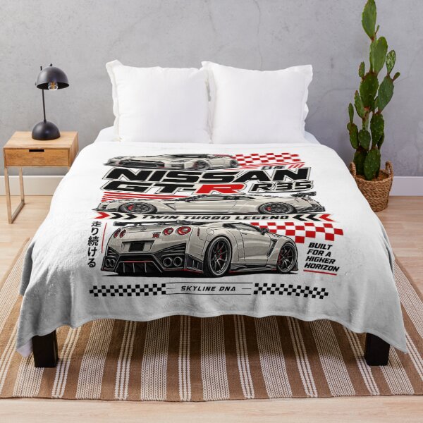 Item preview, Nissan GTR R35 JDM Twin Turbo Legend Racing Car designed and sold by graphic-genie.