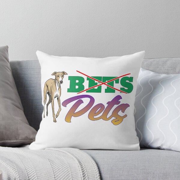 Item preview, Greyhounds are Pets, not Bets.  designed and sold by NatMadCow Designs.