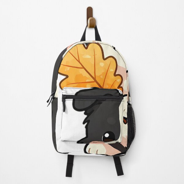 Item preview, Cute Border Collie Puppy with Golden Oak Leaf designed and sold by pumsquare.