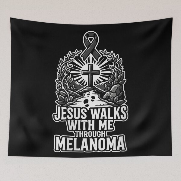 Item preview, Women's Melanoma Awareness Christian Jesus Christ Skin Cancer designed and sold by HuserPiri.