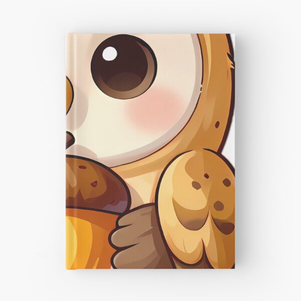 Item preview, Cute Barn Owl Chick with Golden Acorn designed and sold by pumsquare.