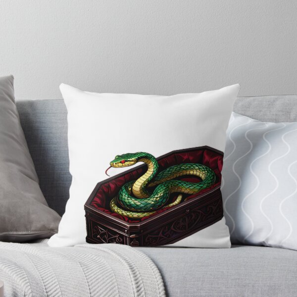 Item preview, Gothic Emerald Viper Crimson Coffin designed and sold by IllumeInk.