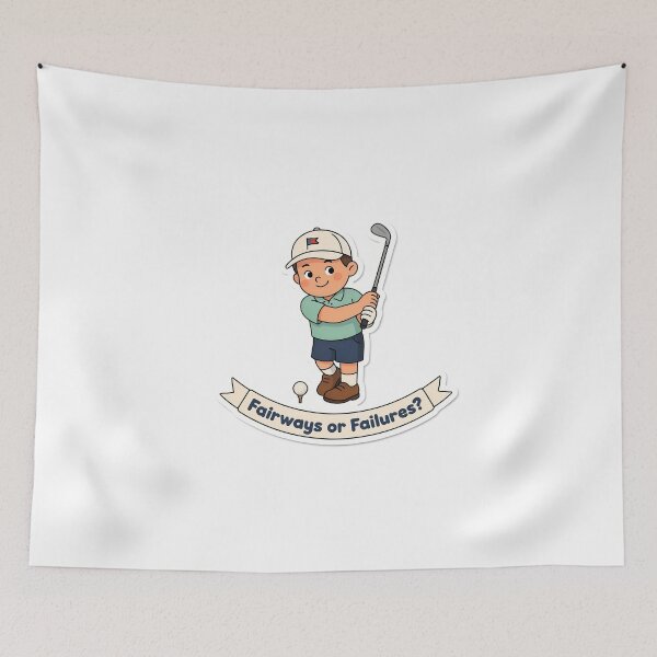Item preview, Golfer Quote Art designed and sold by NiftyWrx.