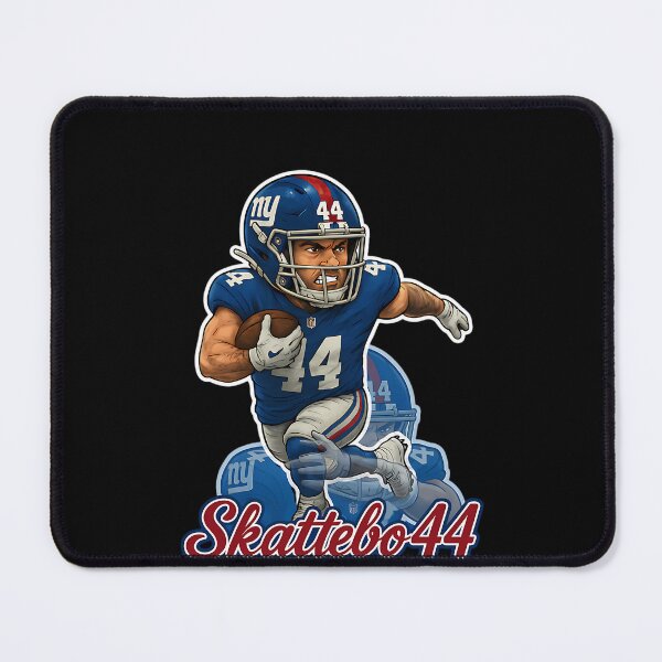 Item preview, Blue Running Back Chibi Cartoon designed and sold by MollyTalbot.