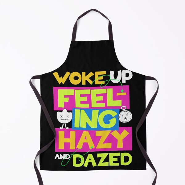 Item preview, Woke Up Feeling Hazy and Dazed T-Shirt, Bold Colorful Typography Graphic Tee, Fun Statement Shirt, Y2K Streetwear Gift designed and sold by vec4u.