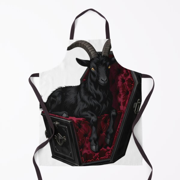 Item preview, Gothic Black Goat Velvet Coffin designed and sold by IllumeInk.