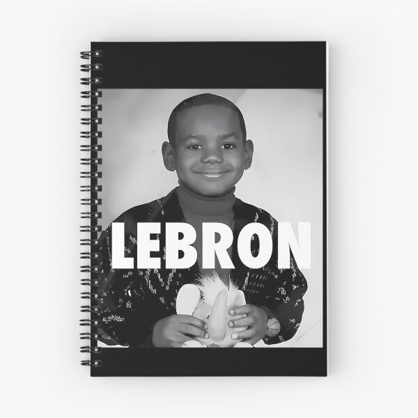 Item preview, Young Lebron Portrait Black designed and sold by MollyTalbot.