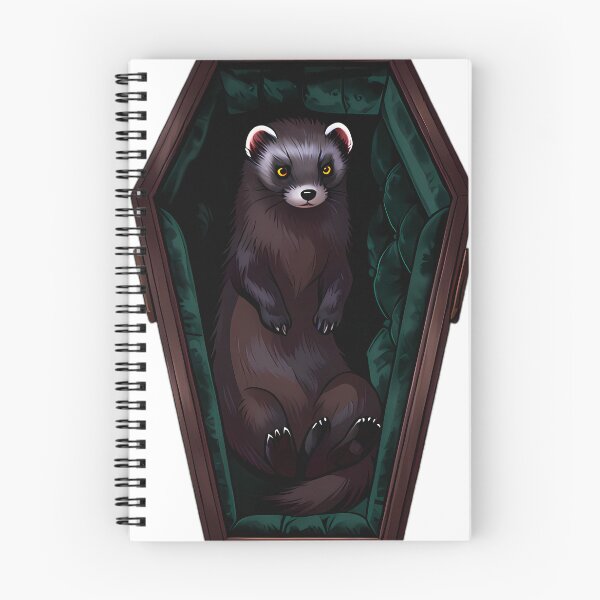 Item preview, Gothic Ermine Emerald Coffin designed and sold by IllumeInk.