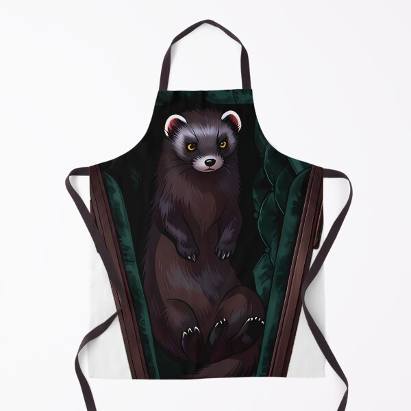 Item preview, Gothic Ermine Emerald Coffin designed and sold by IllumeInk.