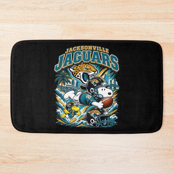 Item preview, Snoopy Jacksonville Jaguars Packers Dynamic Diving Catch Football Fan designed and sold by CaneufeyCip.