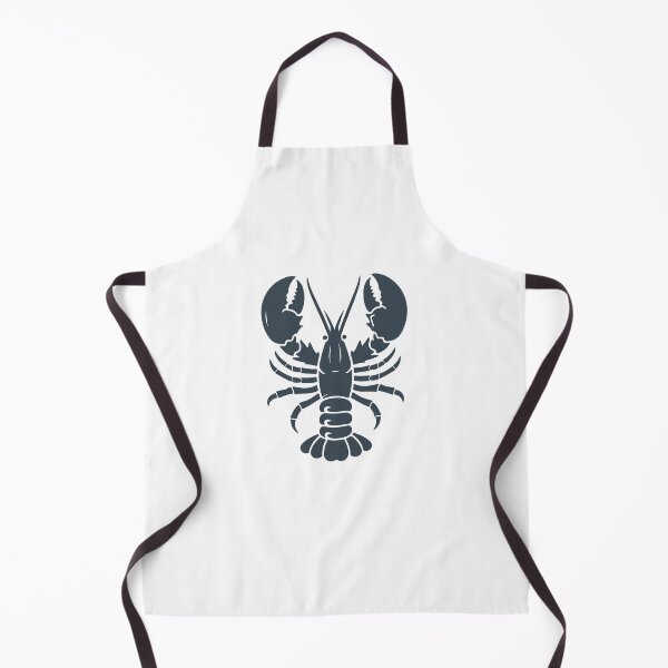 Item preview, Charcoal Nautical Lobster Silhouette Design designed and sold by pattern-archive.