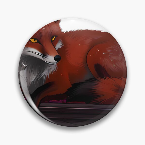 Item preview, Gothic Fox Forest Amber Coffin designed and sold by IllumeInk.