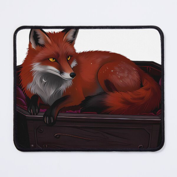 Item preview, Gothic Fox Forest Amber Coffin designed and sold by IllumeInk.