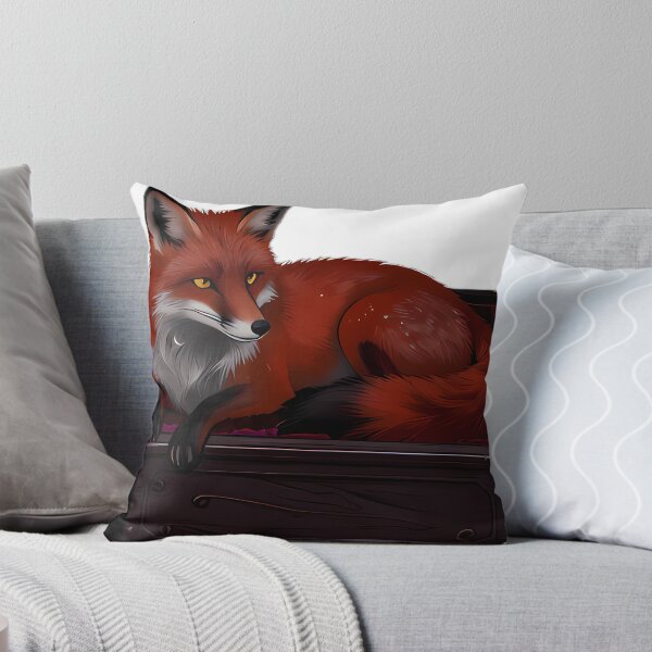 Item preview, Gothic Fox Forest Amber Coffin designed and sold by IllumeInk.