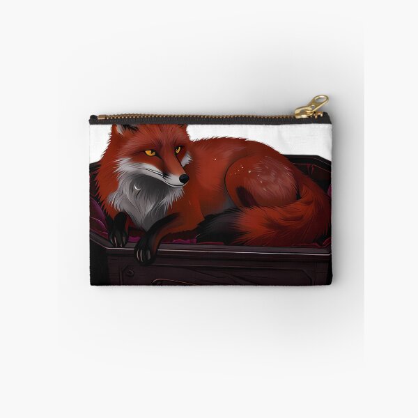 Item preview, Gothic Fox Forest Amber Coffin designed and sold by IllumeInk.