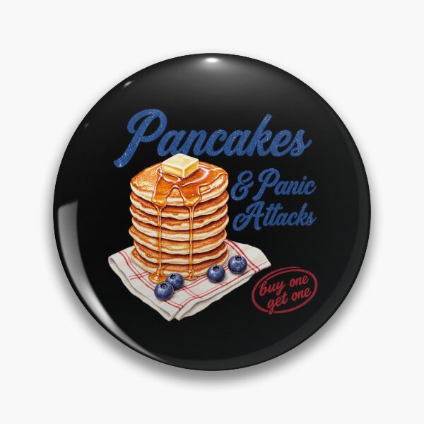 Item preview, Pancakes And Panic Attacks designed and sold by nasr-say.