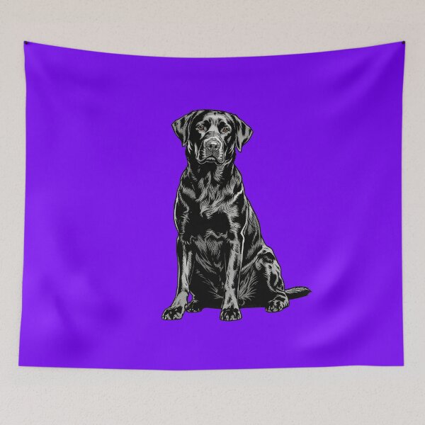 Item preview, Black Lab Graphic Line Art Dog Portrait designed and sold by Terry Bain.