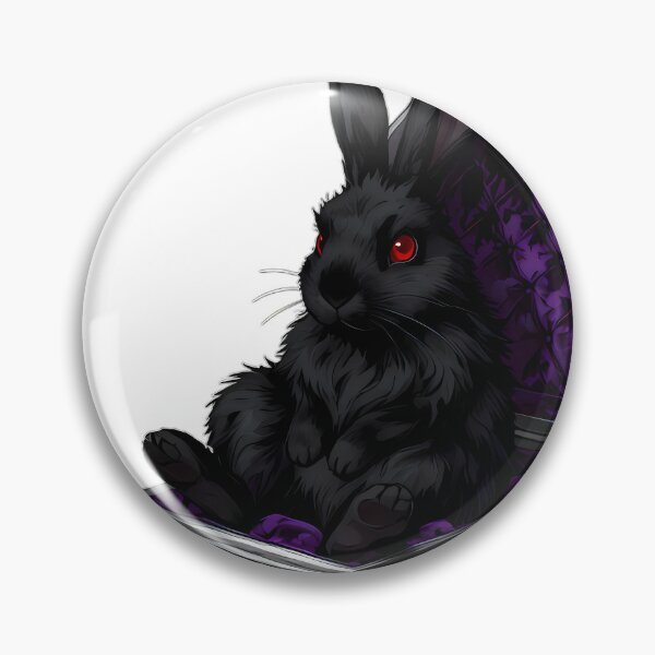 Item preview, Gothic Moon Rabbit Silver Coffin designed and sold by IllumeInk.