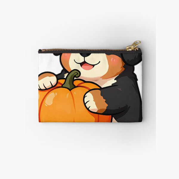 Item preview, Cute Bernese Mountain Dog Puppy with Pumpkin designed and sold by pumsquare.
