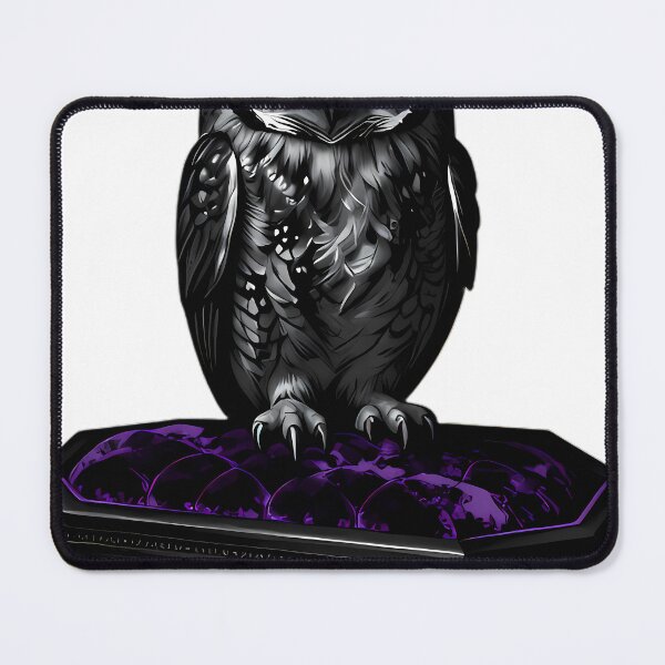 Item preview, Gothic Screech Owl Velvet Coffin designed and sold by IllumeInk.