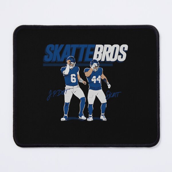 Item preview, Blue Football Duo designed and sold by MollyTalbot.