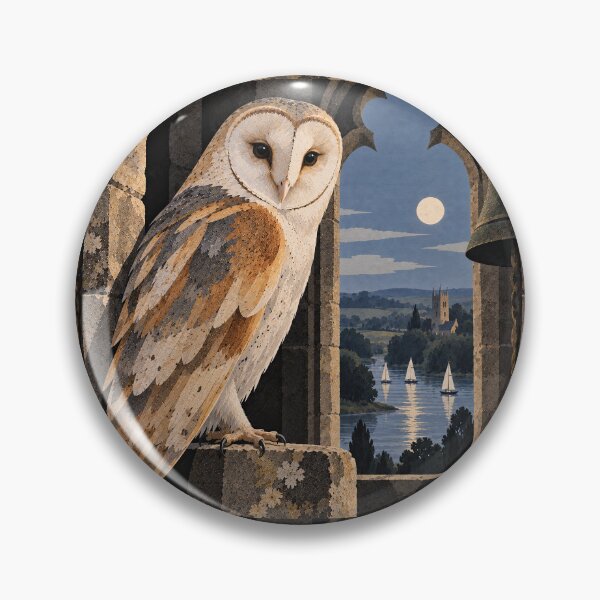 Item preview, Owl in the Steeple designed and sold by LittleDreamsCo.