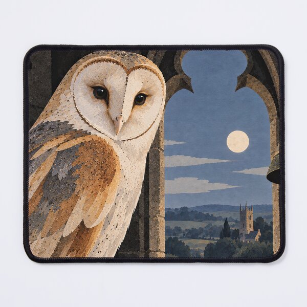 Item preview, Owl in the Steeple designed and sold by LittleDreamsCo.
