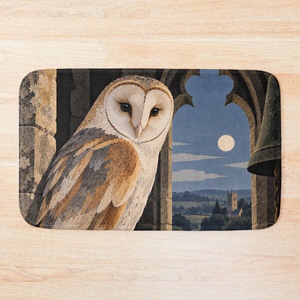 Item preview, Owl in the Steeple designed and sold by LittleDreamsCo.