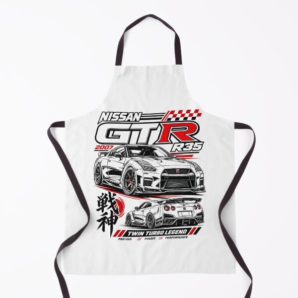 Item preview, Nissan GTR R35 Twin Turbo Legend JDM Racing Car designed and sold by graphic-genie.