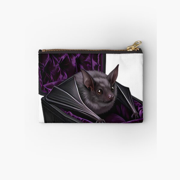 Item preview, Gothic Fruit Bat Amethyst Coffin designed and sold by IllumeInk.