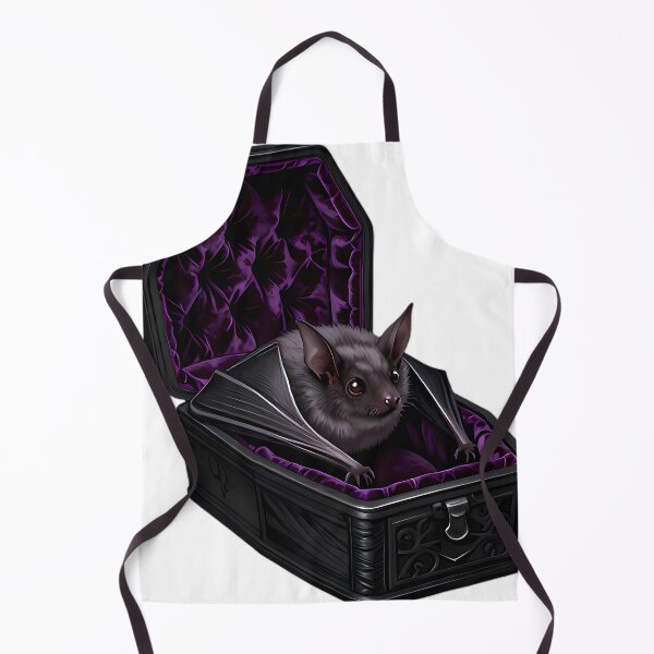 Item preview, Gothic Fruit Bat Amethyst Coffin designed and sold by IllumeInk.