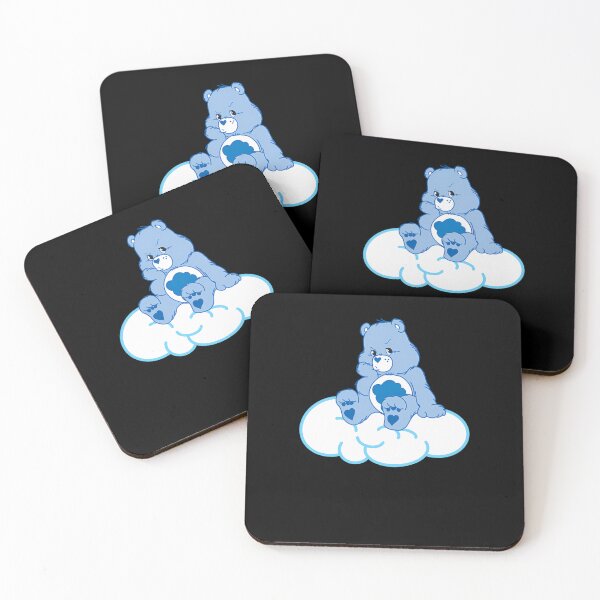 Item preview, Grumpy Bear Pouting On Cloud  designed and sold by boopvicent.